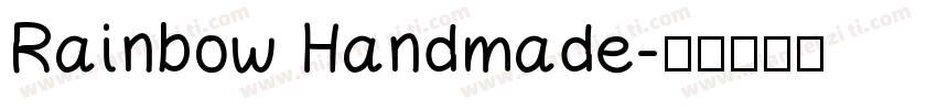 Rainbow Handmade字体转换